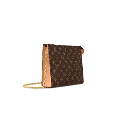 LOUIS VUITTON TOILETRY POUCH ON CHAIN M81412 (25*20*5.5cm)